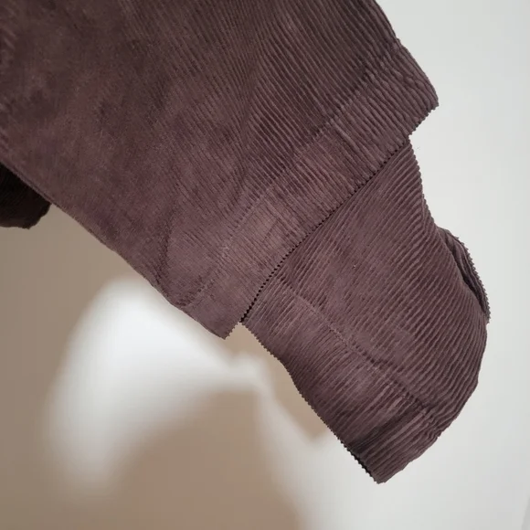 NEW Free People Tahiti Corduroy Cargo Boho Gorpcore Chocolate Brown Pants Size M - Picture 11 of 14